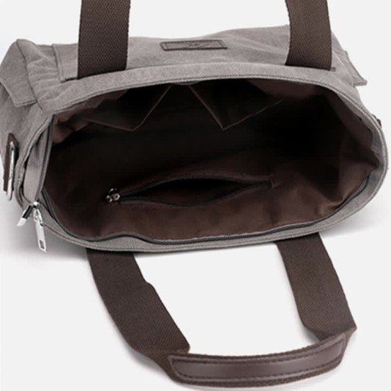 Women's Canvas Tote Shoulder Handbag Casual Crossbody Purse Work Bags
