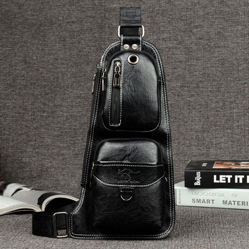 Sling Bag Backpack for Men Crossbody Chest Bag Daypack Outdoor Travel